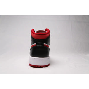 Air Jordan 1 Mid Gym Red Black White gs